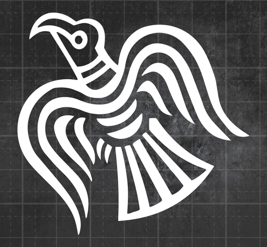 Norse Raven -  Premium Vinyl Decal