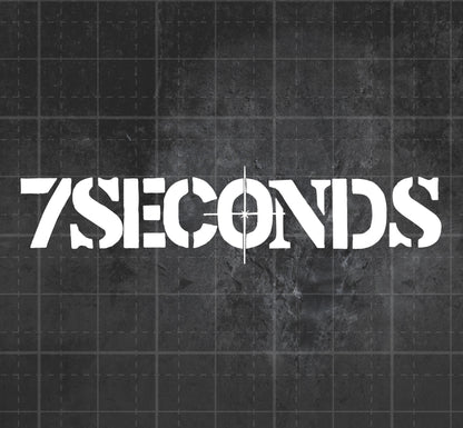 7 Seconds - Premium Vinyl Decal