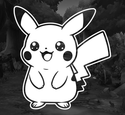 Pokemon (Pikachu)- Premium Vinyl Decal