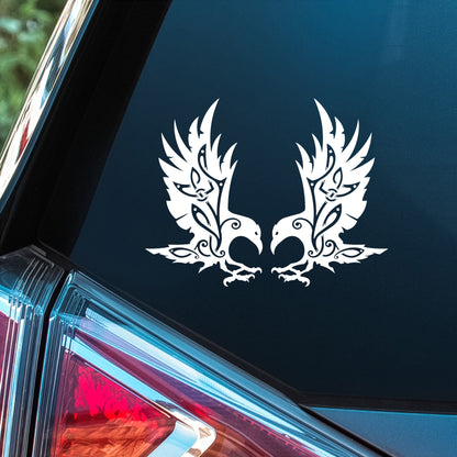 Norse Ravens - Premium Vinyl Decal