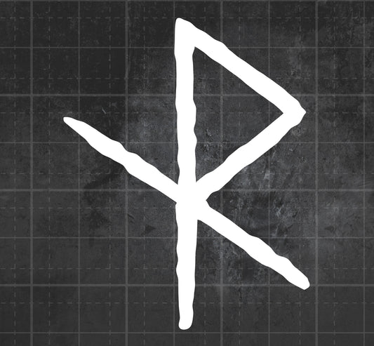 Safe Travels Rune -  Premium Vinyl Decal