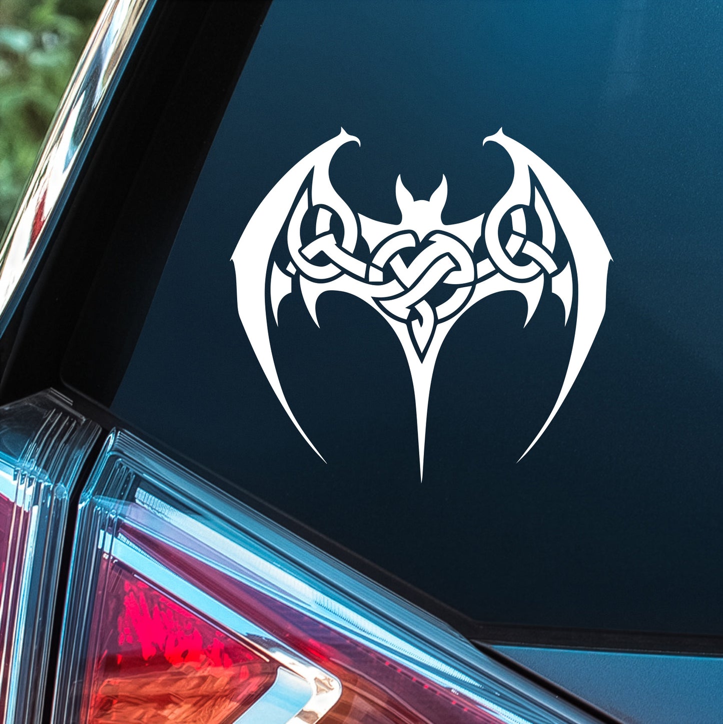 Celtic Bat - Premium Vinyl Decal