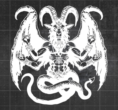 Lucifer (Large) -  Premium Vinyl Decal