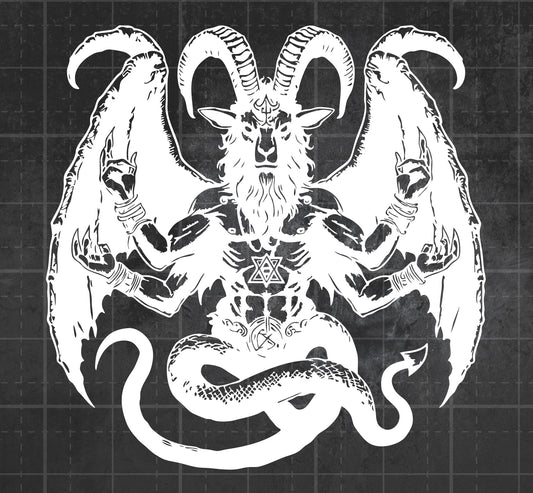 Lucifer (Large) -  Premium Vinyl Decal