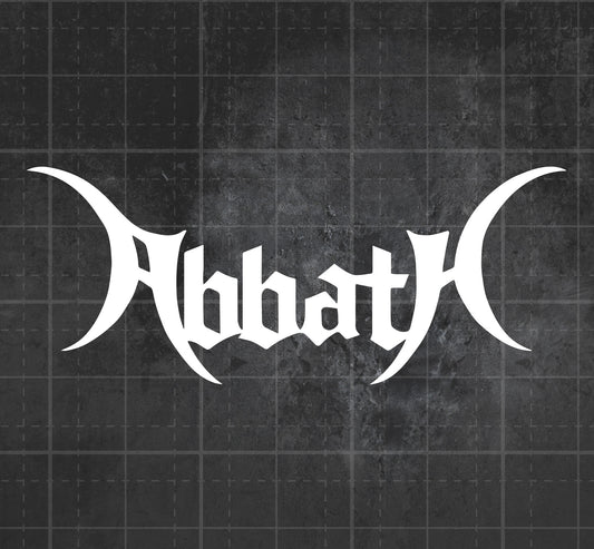 Abbath - Premium Vinyl Decal