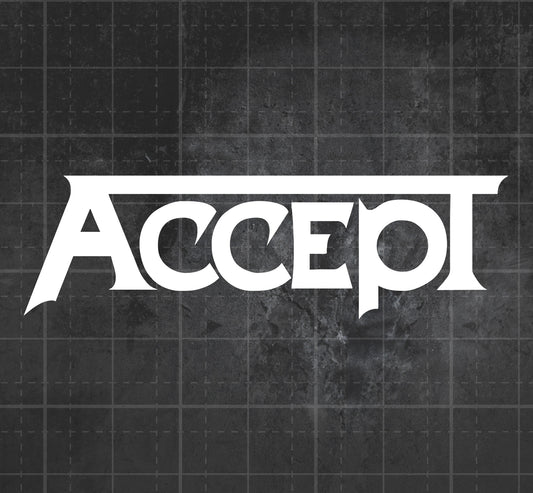 Accept - Premium Vinyl Decal