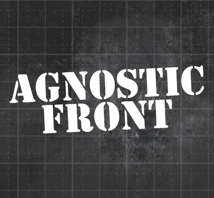 Agnostic Front - Premium Vinyl Decal