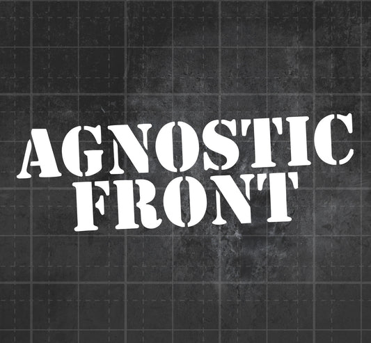 Agnostic Front - Premium Vinyl Decal