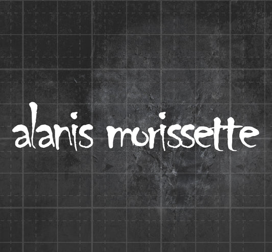 Alanis Morissette - Premium Vinyl Decal