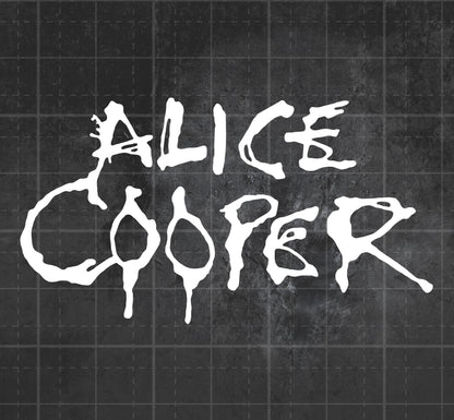 Alice Cooper - Premium Vinyl Decal
