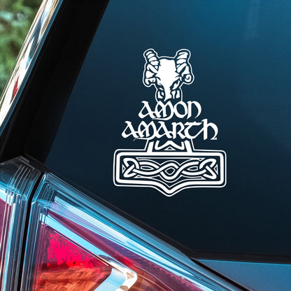 Amon Amarth (Hammer Logo) - Premium Vinyl Decal