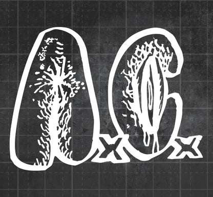 Anal Cunt (A.C. Logo) - Premium Vinyl Decal