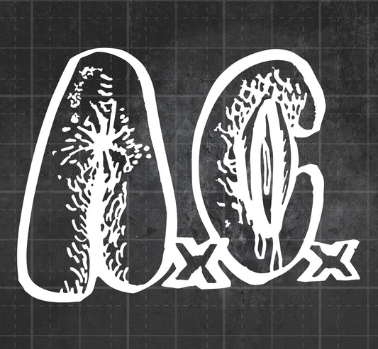 Anal Cunt (A.C. Logo) - Premium Vinyl Decal