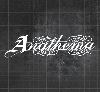 Anathema - Premium Vinyl Decal