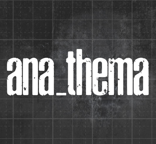 Anathema (Modern Logo) - Premium Vinyl Decal