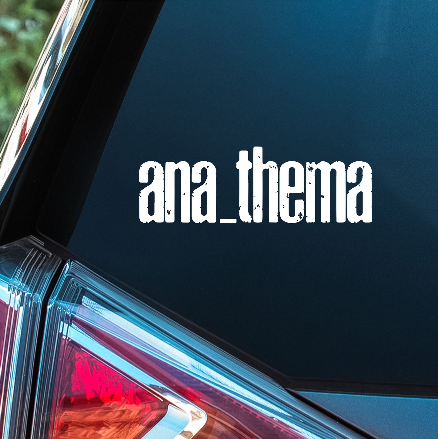 Anathema (Modern Logo) - Premium Vinyl Decal