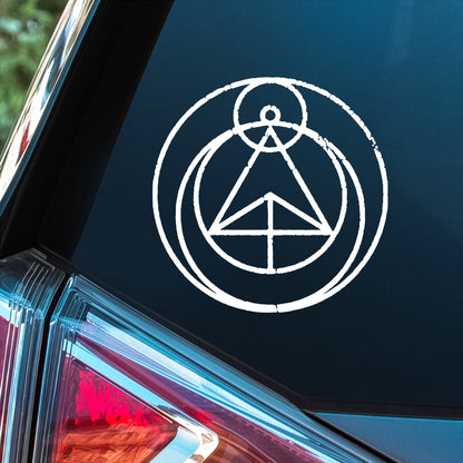As I Lay Dying (Fire Symbol) - Premium Vinyl Decal