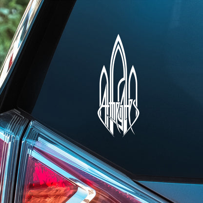 At the Gates (Old Logo)- Premium Vinyl Decal