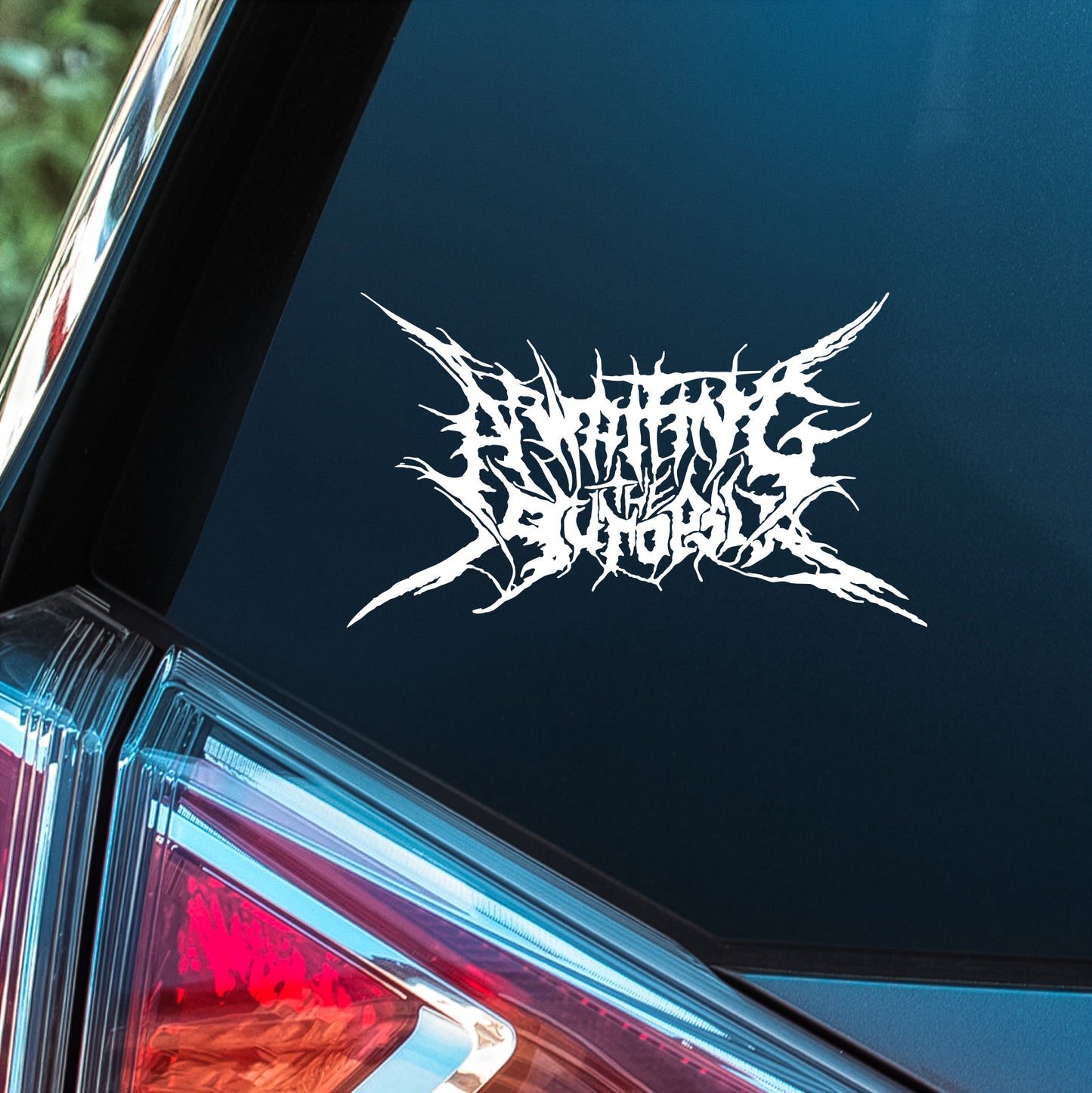 Awaiting the Autopsy - Premium Vinyl Decal