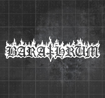 Barathrum - Premium Vinyl Decal