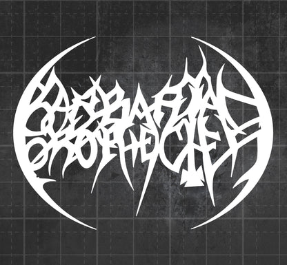 Barbarian Prophecies - Premium Vinyl Decal