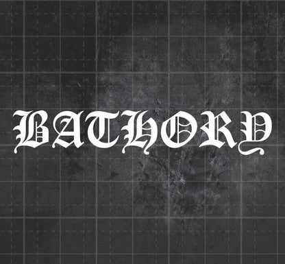 Bathory - Premium Vinyl Decal