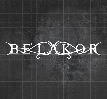 Be'lakor - Premium Vinyl Decal