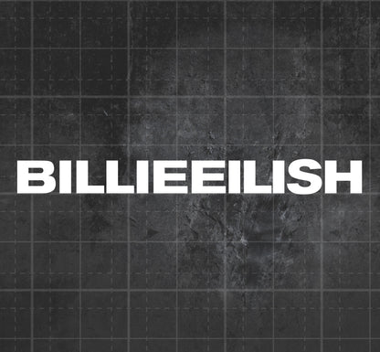Billie Eilish - Premium Vinyl Decal