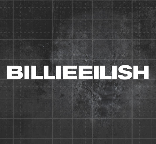 Billie Eilish - Premium Vinyl Decal