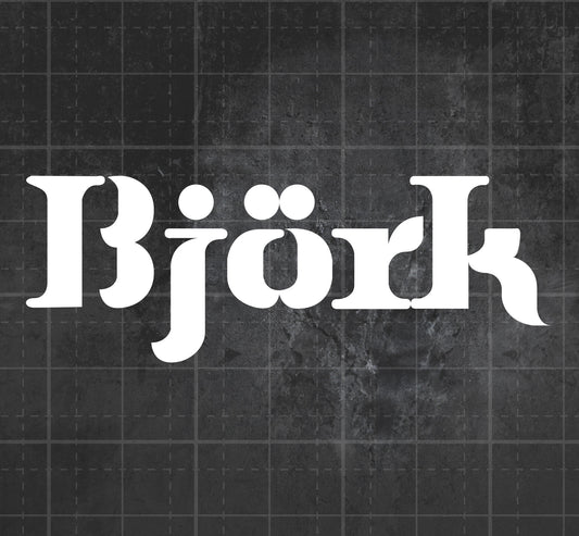 Björk - Premium Vinyl Decal