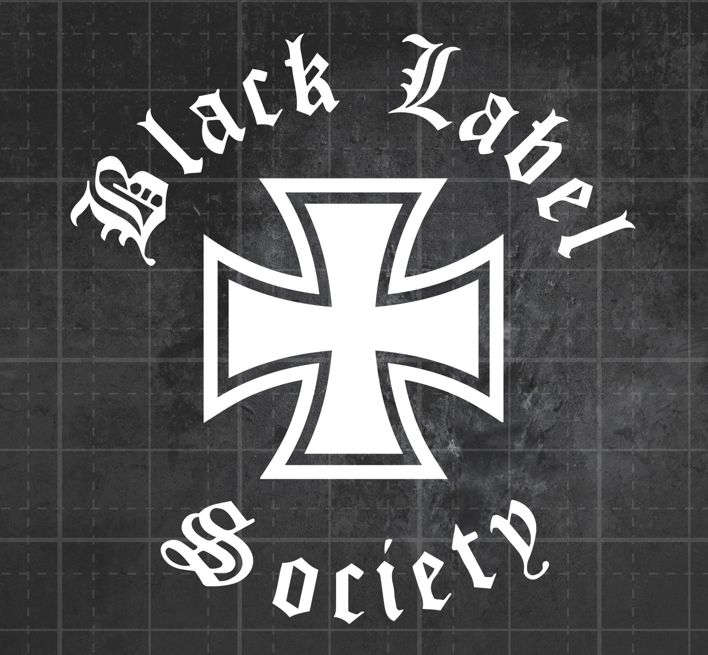 Black Label Society (Cross) - Premium Vinyl Decal