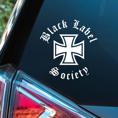 Black Label Society (Cross) - Premium Vinyl Decal
