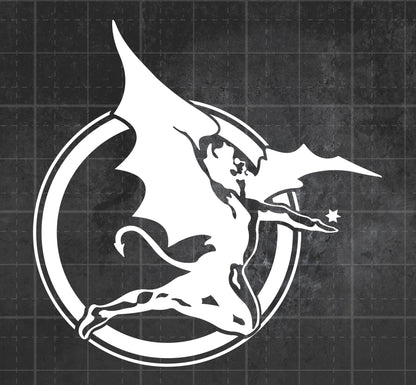 Black Sabbath (Henry Demon Logo) - Premium Vinyl Decal