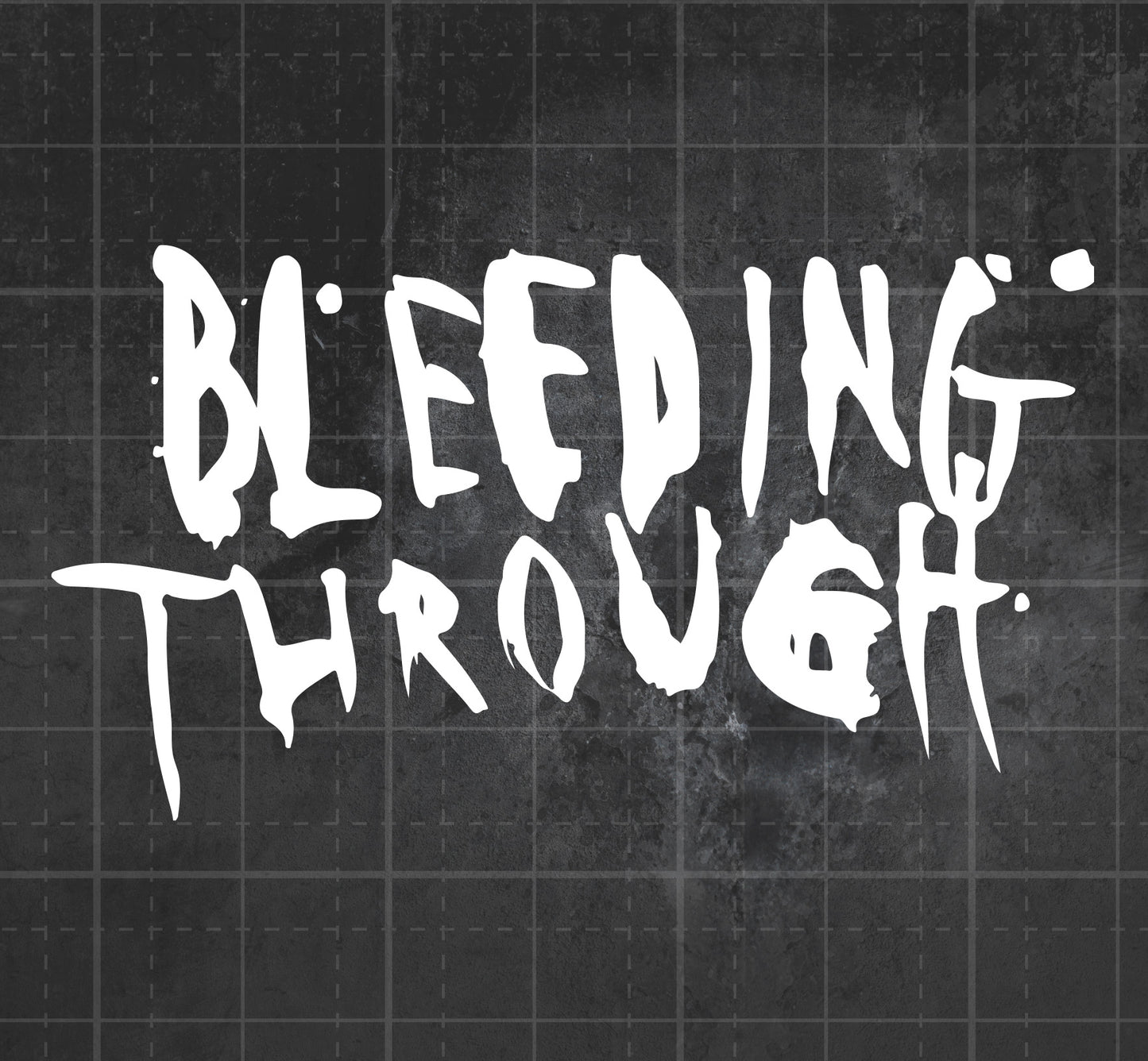 Bleeding Through - Premium Vinyl Decal