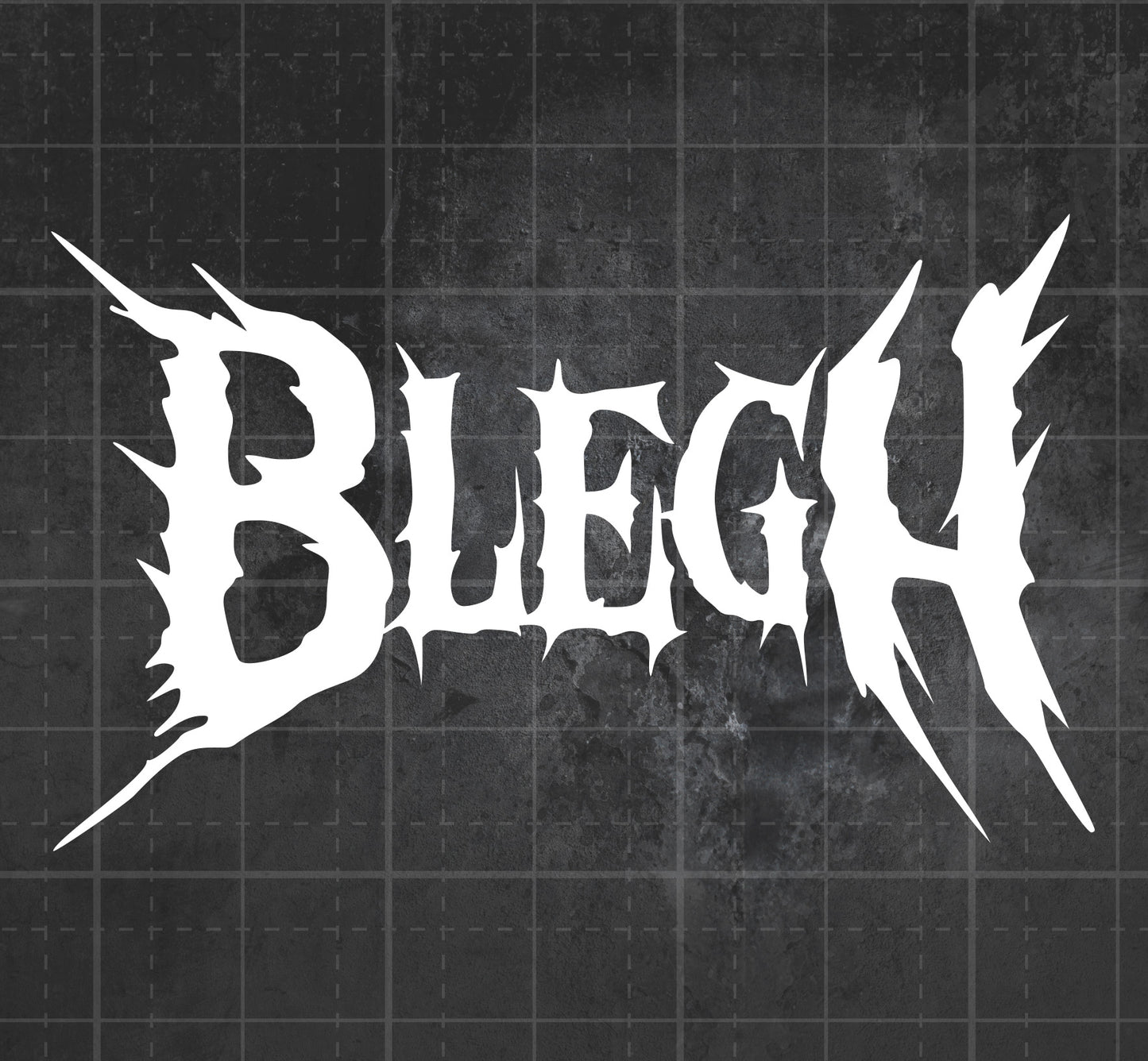 Blegh! - Premium Vinyl Decal