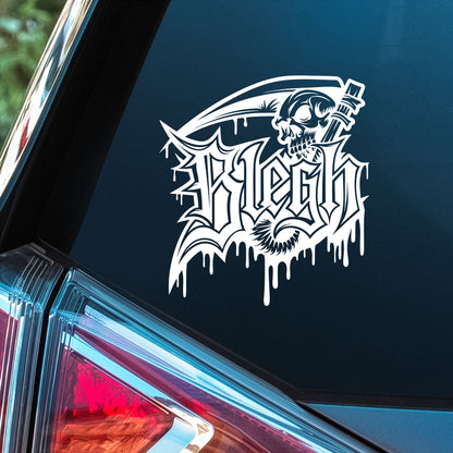Blegh! Scythe - Premium Vinyl Decal