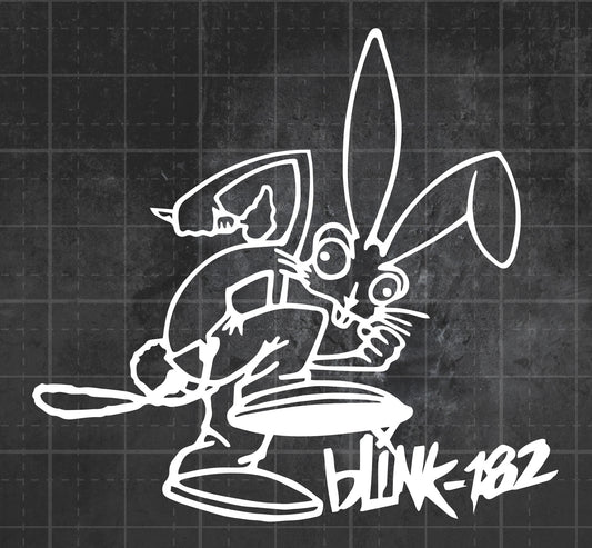 Blink 182 (Bunny) - Premium Vinyl Decal