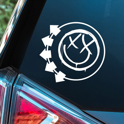 Blink 182 (Smiley) - Premium Vinyl Decal