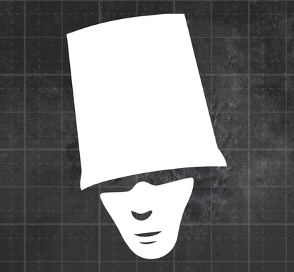 Buckethead - Premium Vinyl Decal