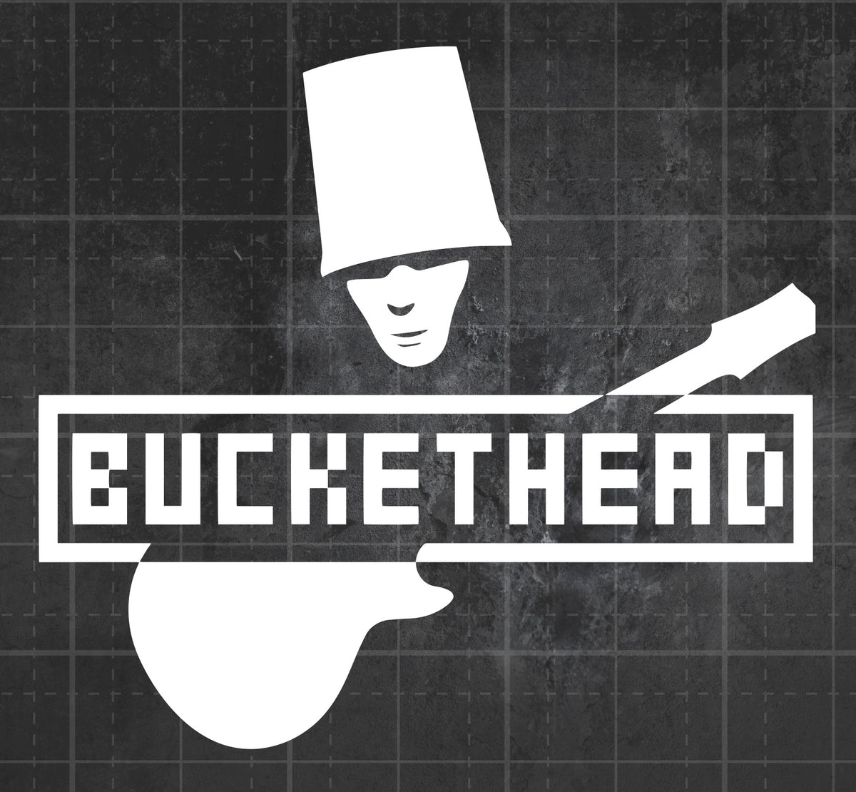 Buckethead Flying Sticker Buckethead - Premium Vinyl Decal – Riot! Sticker Co.