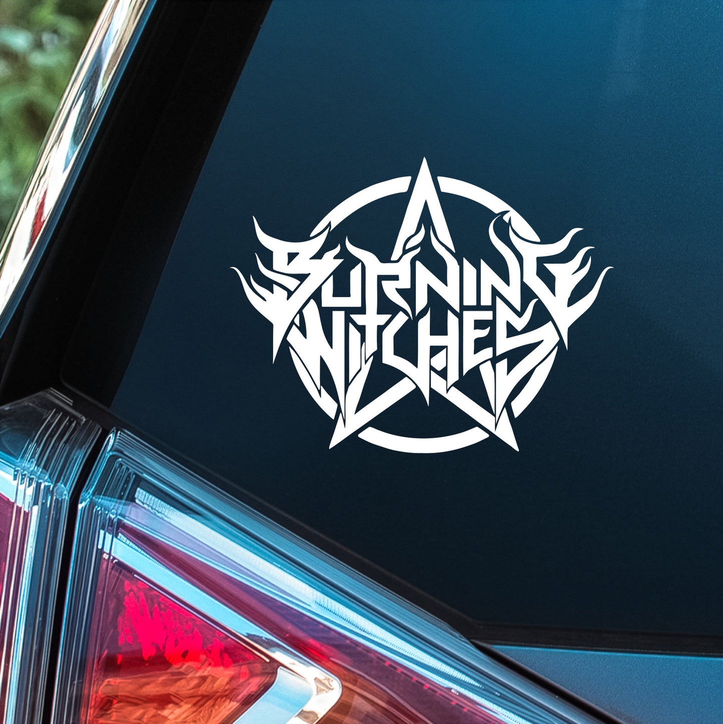 Burning Witches - Premium Vinyl Decal