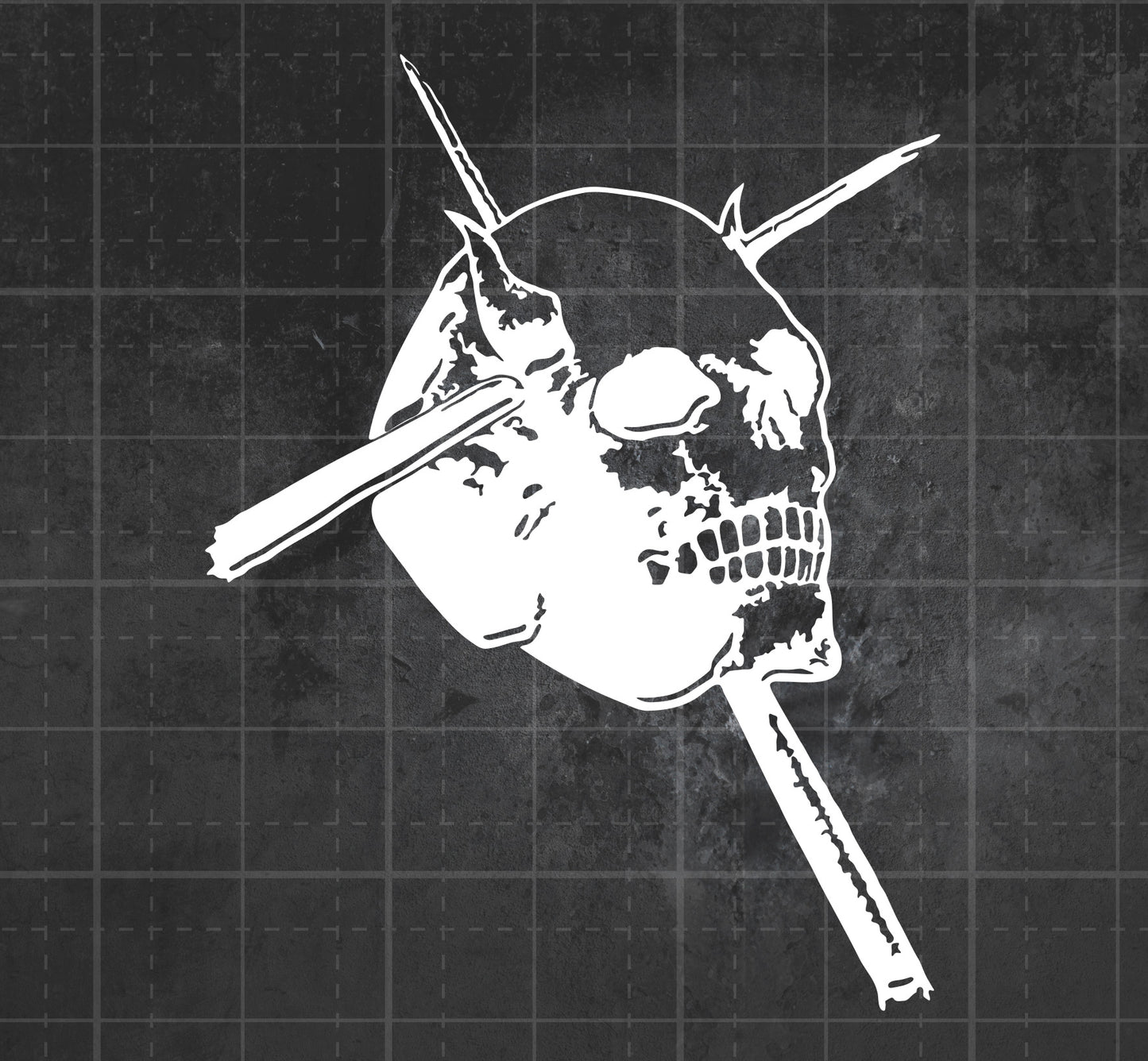 Candlemass (Epicus Doomicus Skull) - Premium Vinyl Decal