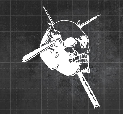 Candlemass (Epicus Doomicus Skull) - Premium Vinyl Decal