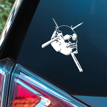 Candlemass (Epicus Doomicus Skull) - Premium Vinyl Decal