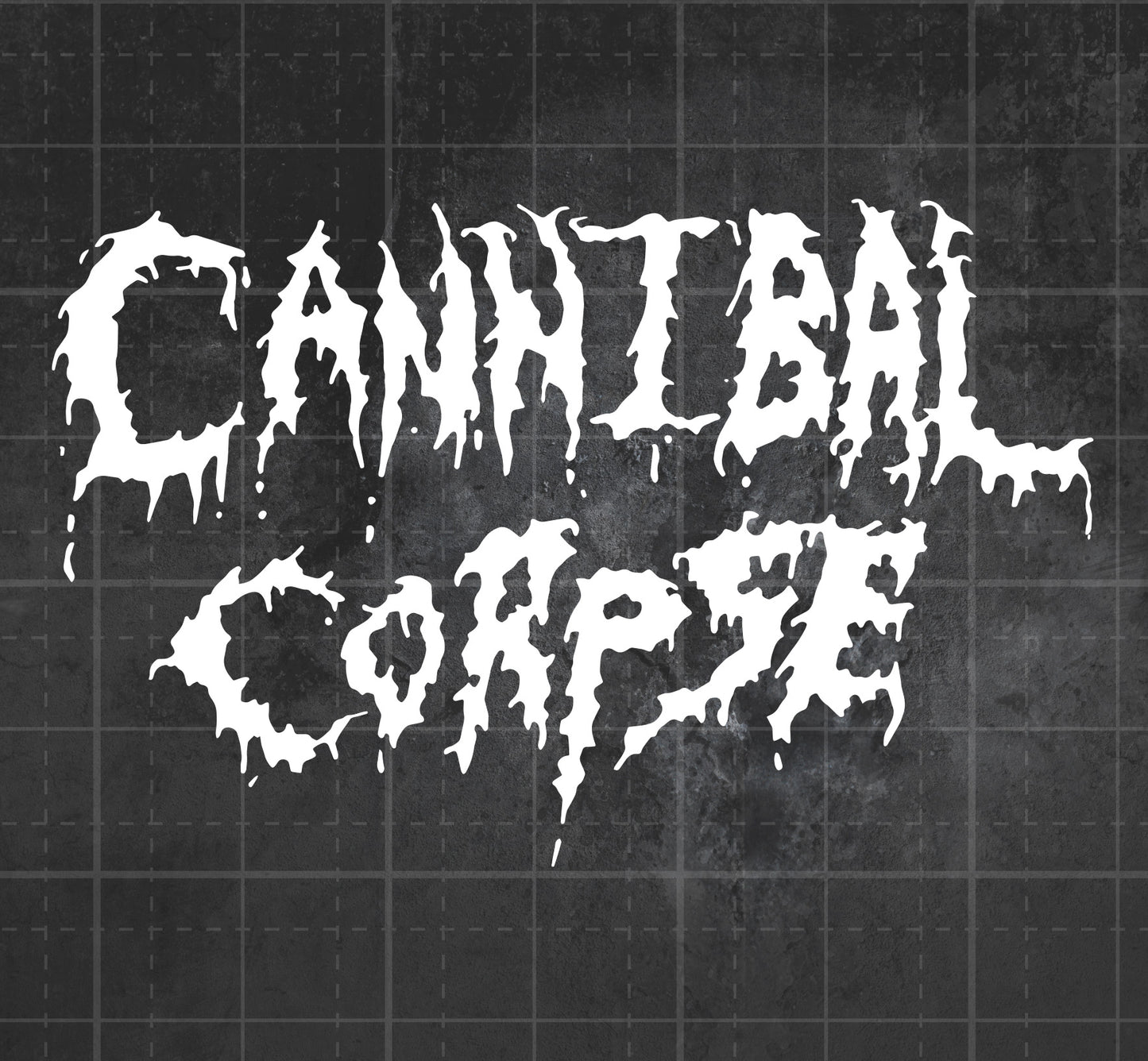 Cannibal Corpse (Old Logo) - Premium Vinyl Decal
