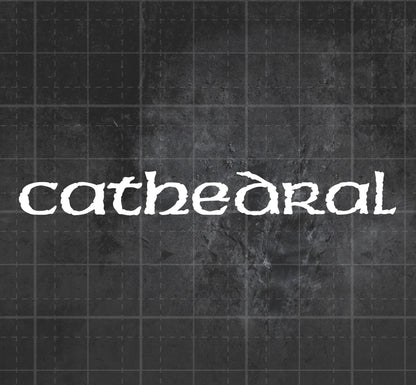 Cathedral - Premium Vinyl Decal