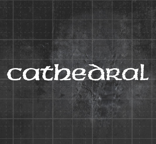 Cathedral - Premium Vinyl Decal