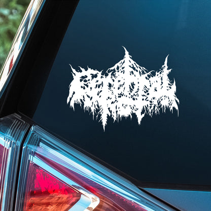 Cerebral Rot - Premium Vinyl Decal