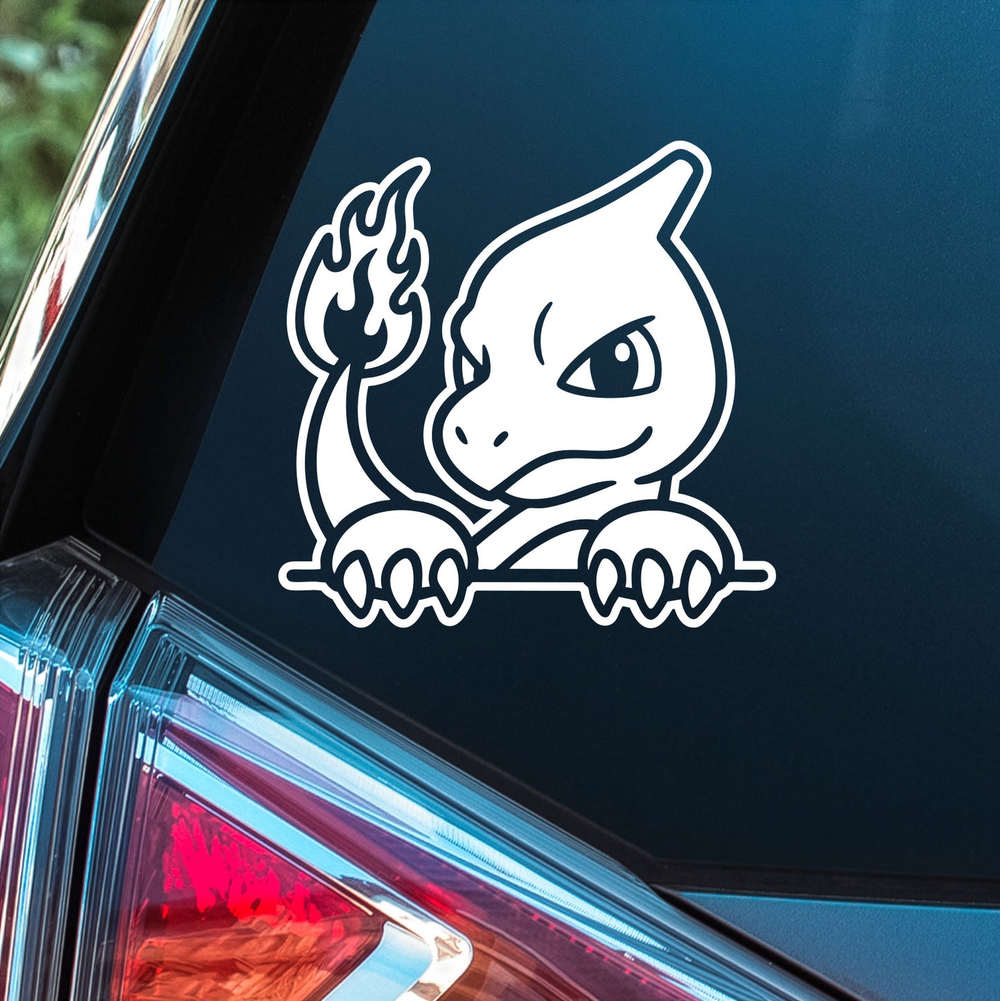 Pokemon (Charmeleon Peeker)- Premium Vinyl Decal