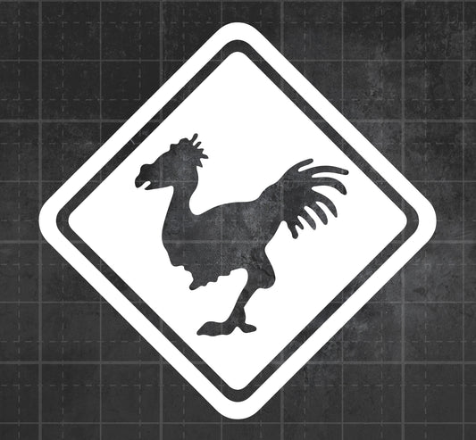 Chocobo Crossing - Premium Vinyl Decal